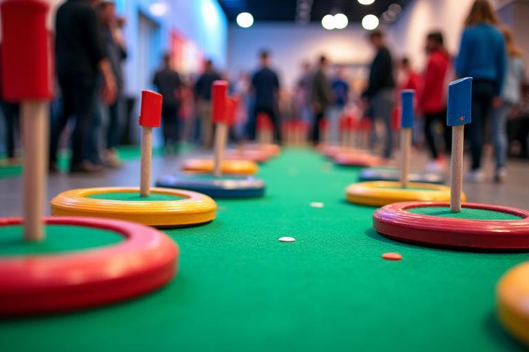 Setup Mini Golf Portabel
